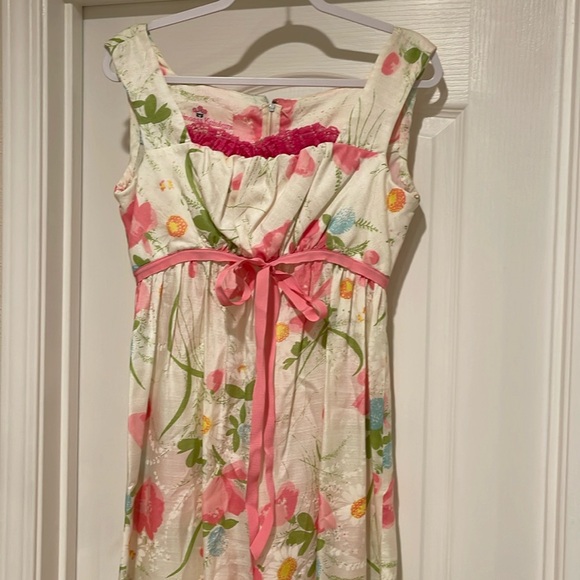 70's Princess Kaiulani Dress Size 14 - Picture 5 of 16